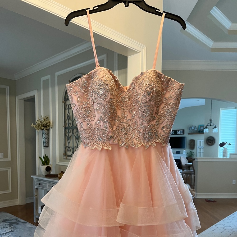 Camille la vie pink dress